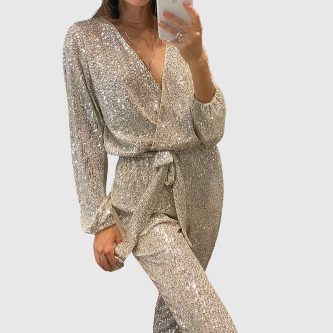 Aralyn | Sparkling Party Jumpsuit